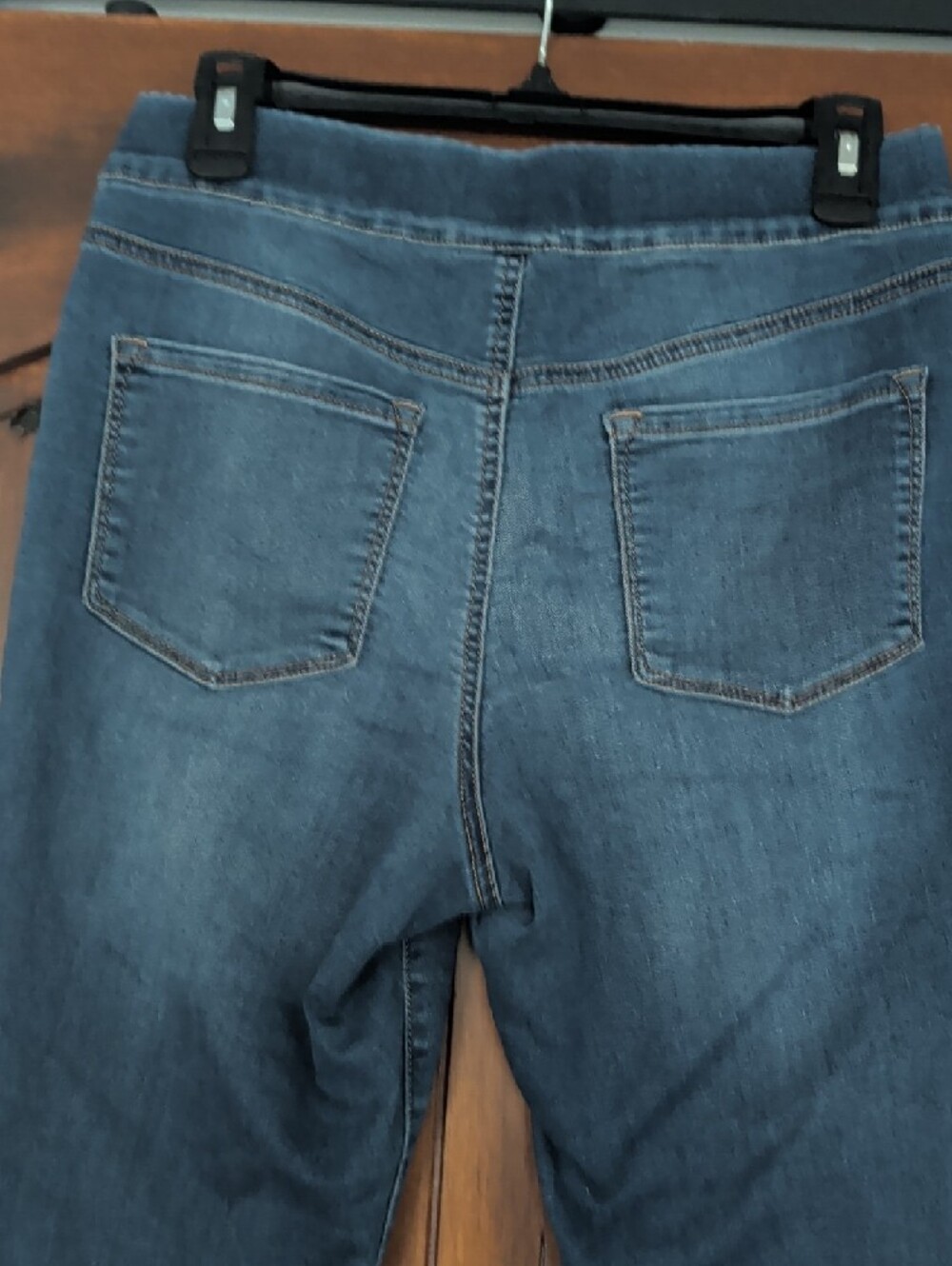 Nine West Stretch Pull On Skinny Jeans - Picture 4 of 5